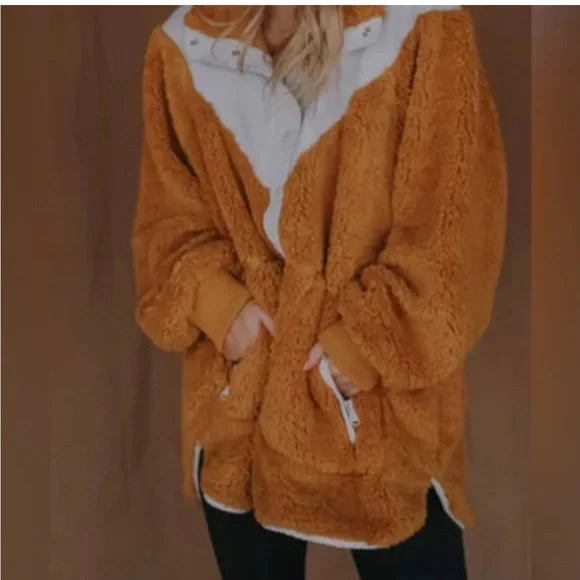 Free People Movement Fall to Rise Quarter Zip XL NWOT - Picture 2 of 6